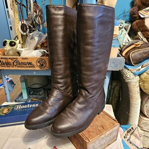 College Canadian Made Leather Equestrian Style Brown Boots